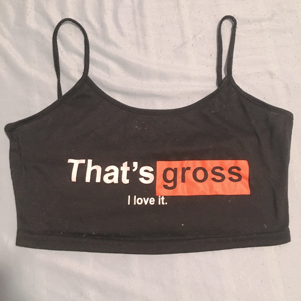 Crop tank top